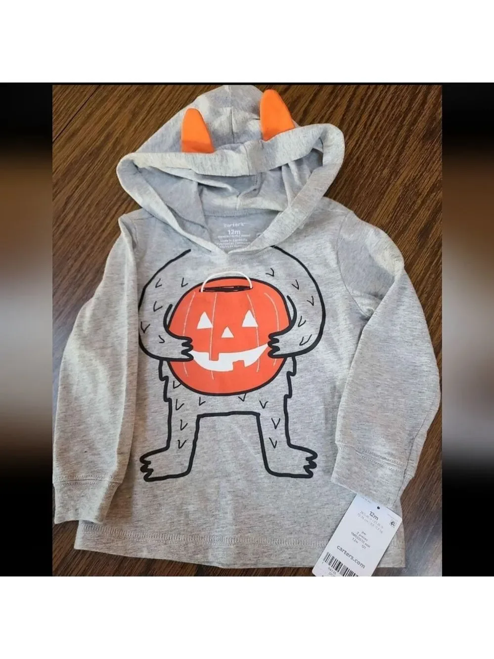 NWT Carter's Halloween Outfit 2-Piece 12Mos